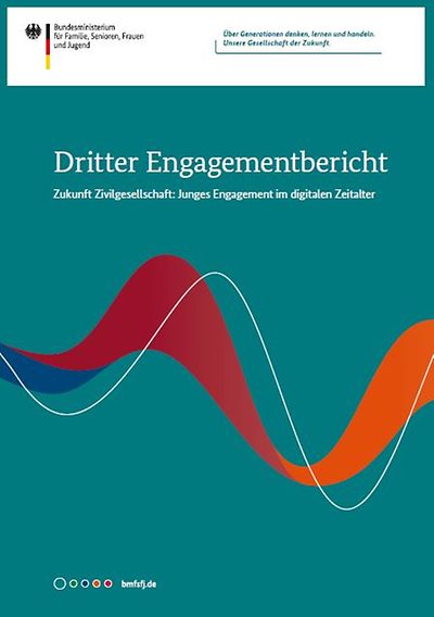 Titelseite der Bundestagsdrucksache Dritter Engagementbericht